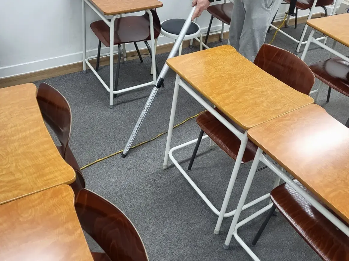 사천시 곤명면 스터디카페 복도·대기 동선 야간 위생청소 사례 - 행진크린